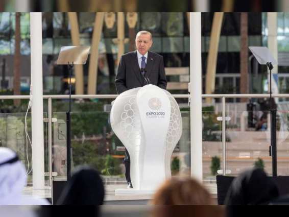 الرئيس التركي يحضر احتفال بلاده باليوم الوطني في إكسبو 2020 دبي