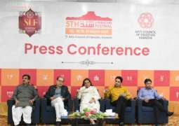 5th Sindh Literature Festival (SLF) will be held on March 18 at the Arts Council of Pakistan Karachi