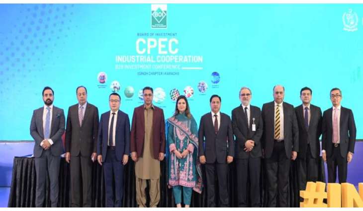 BoI organises ‘CPEC Industrial Cooperation B2B Investment Conference’