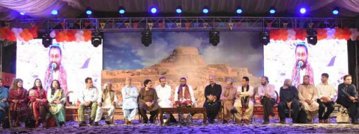 Musical performances and Mushaira at the 5th Sindh Literature Festival held at Arts Council of Pakistan Karachi
