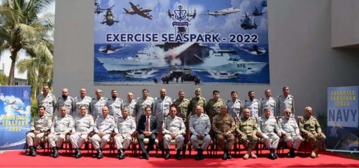 Closing Session Of Pakistan Navy Maritime Exercise Seaspark-2022 Held At Karachi