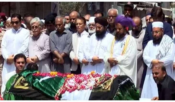 Bilquis Bano Edhi laid to rest in Karachi