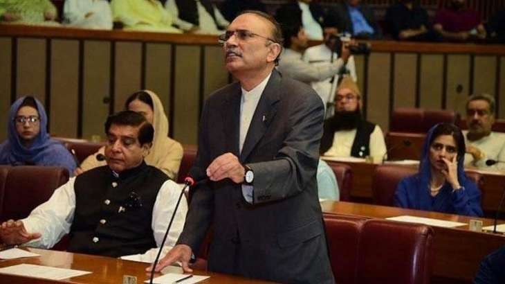 Can talk to friends except one person for Pakistan, says Zardari
