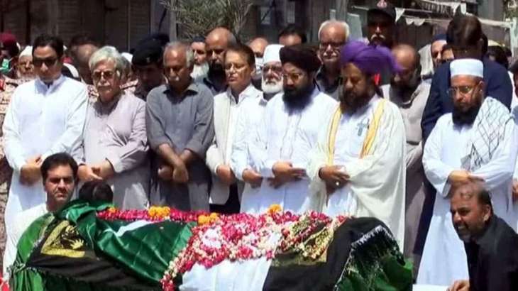 Bilquis Bano Edhi laid to rest in Karachi