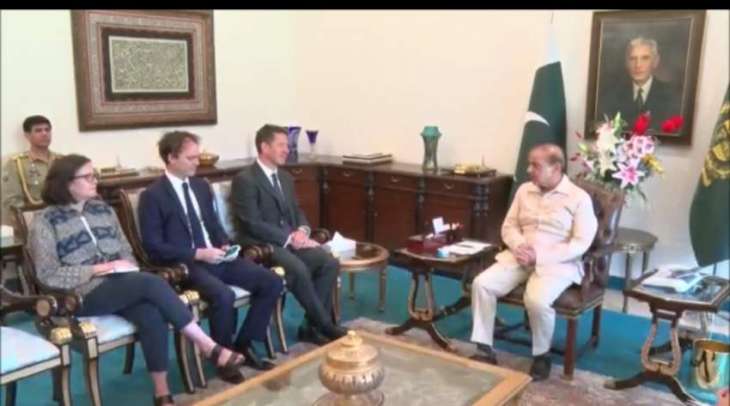 British diplomat calls on PM Shehbaz