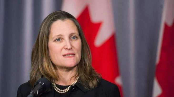 Canada's Freeland Storms Out of G20 Meetings Over Russia's Participation - Statement