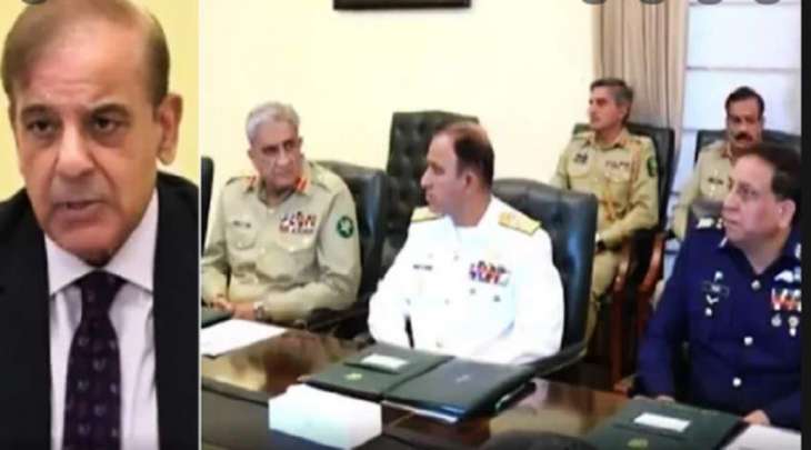 رئیس الوزراء یترأس اجتماع لجنة الأمن الوطني یھدف الی وضع حد رسمي لمزاعم عمران خان