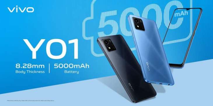vivo Y01 Launched in Pakistan — Featuring 5000mAh Battery and Trendy Design