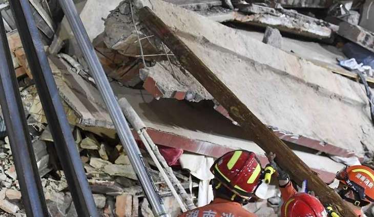 Over 20 Trapped, Almost 40 Missing in Building Collapse in China - Reports