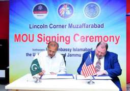 U.S. Embassy And Uajk Celebrate 15-year Anniversary Of Lincoln Corner Muzaffarabad