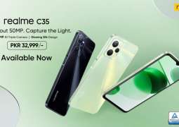 Keeping True to its Hot Selling Trend realme C35 Goes on Sale in Pakistan