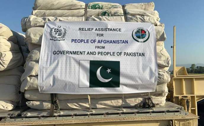 Pakistan Dispatches Relief Assistance for Flood-Hit Afghanistan