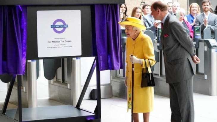 Queen Visits London Subway to Mark Completion of Elizabeth Line - Buckingham Palace