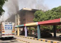 Fire at Children hospital turns medicine stock worth million of rupees into ashes