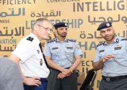 الشرطة الفرنسية تطلع على الممارسات التطويرية في شرطة أبوظبي