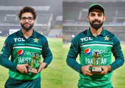 Imam-ul-Haq and Shadab Khan win individual awards for their outstanding performances during PAK vs WI ODI series