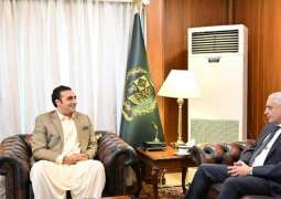 وزیر خارجیة باکستان بلاول بوتو یستقبل سفیر مصر لدی اسلام آباد