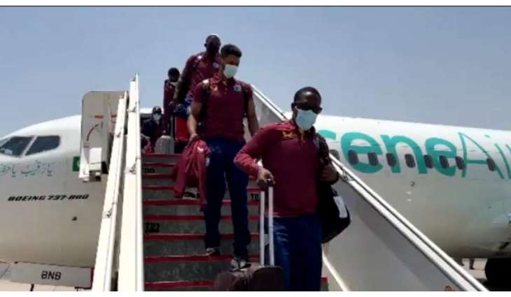WI Squad reaches Multan for three-match ODI series