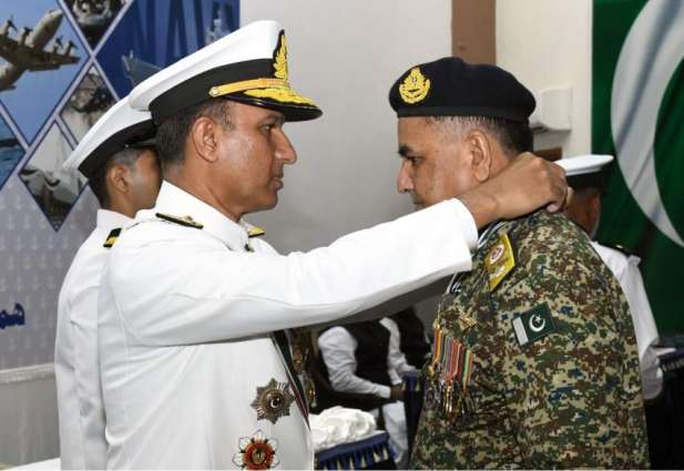 Pakistan Navy Personnel Conferred Military Awards