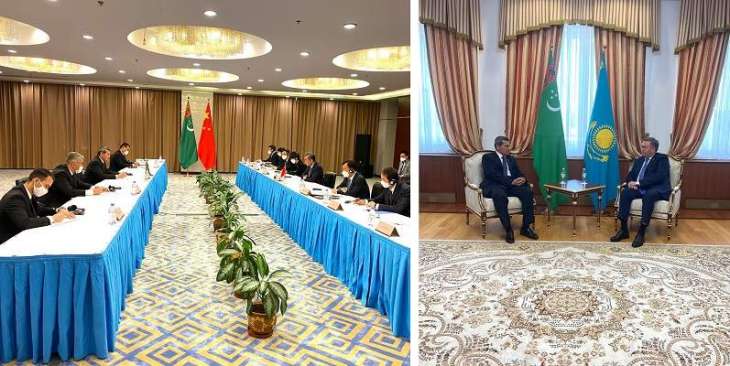 Within the framework of the Meeting of the Ministers of Foreign Affairs of the CA countries and the PRC, the Head of the MFA of Turkmenistan held bilateral meetings