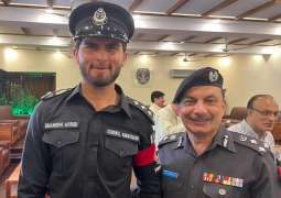 Shaheen Shah Afridi appointed as a goodwill ambassador of the KPK Police