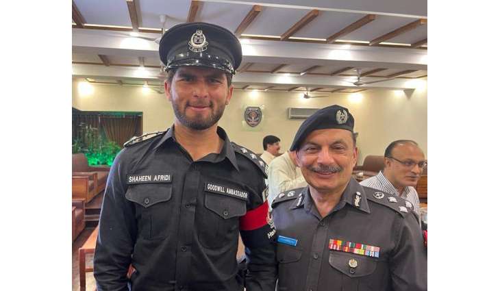 Shaheen Shah Afridi appointed as a goodwill ambassador of the KPK Police