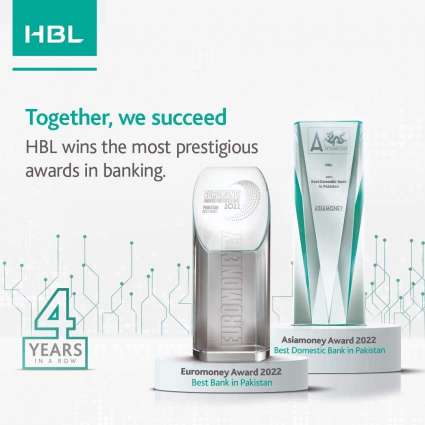 HBL wins “Best Bank in Pakistan 2022” award by Euromoney