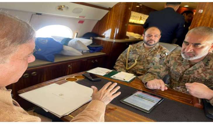 PM arrives in Quetta to review relief activities in flood-hit areas