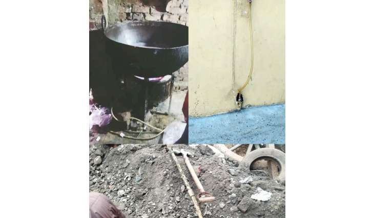 SNGPL head office task force takes action against gas pilferage