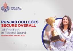 Punjab Colleges secure Overall 1st Position in Federal Board Results 2022
