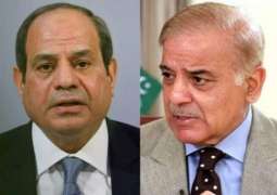 رئیس مصر یعزي باکستان فی ضحایا الفیضانات و السیول