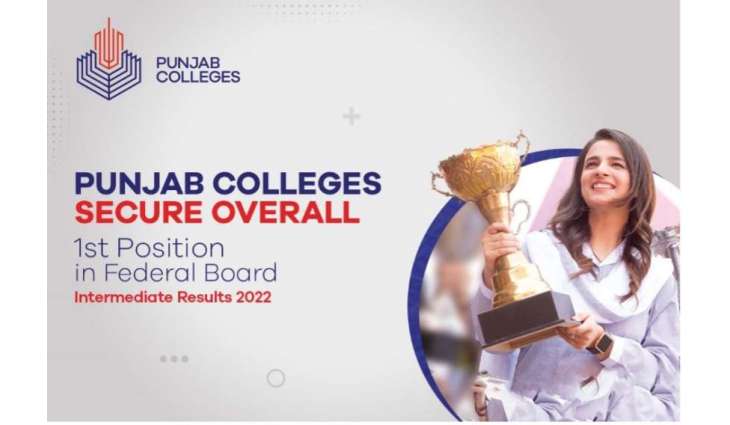 Punjab Colleges secure Overall 1st Position in Federal Board Results 2022