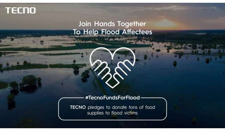 TECNO Mobile donates tons of food supplies to flood victims under the #TECNOFundsForFlood Campaign