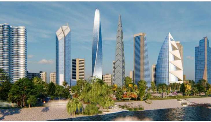 What is Imran Khan's vision about first and new vertical city in Pakistan?