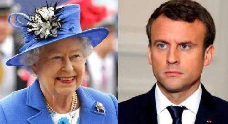 Macron Says to Attend UK Queen's Farewell at King's Invitation