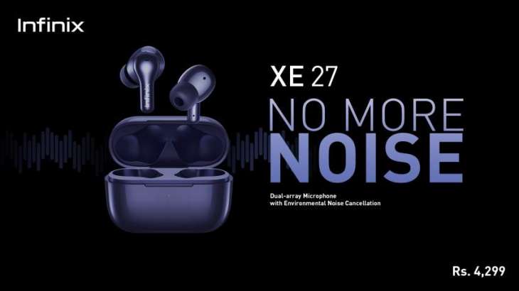 Experience Active Noise Cancellation at its Best: Infinix XE27 Bluetooth ear pods are now available!