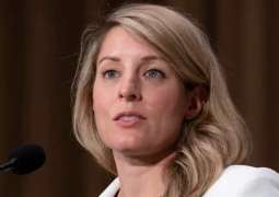 Canada Foreign Minister Joly Says Reaffirmed to Kuleba Ottawa's Continued Support for Kiev