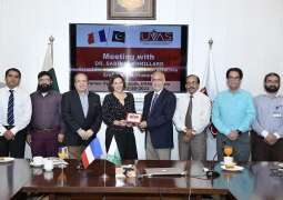 Scientific and Higher Education Attaché from Embassy of France Dr Sabine Vermillard visits UVAS