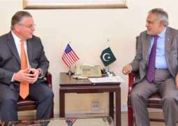 Ambassador Donald vows to enhance bilateral ties between Pakistan, US