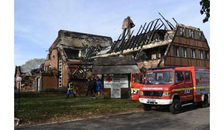 Hotel for Refugee Accommodation Burns Down in German City of Rostock, No Injuries - Police