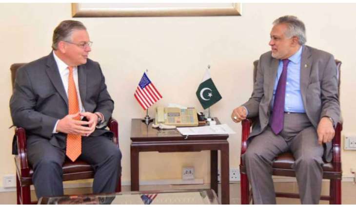 Ambassador Donald vows to enhance bilateral ties between Pakistan, US