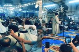 شاھد : غناء و رقص داخل مسجد مصري بمناسبة احتفال بالمولد النبوي