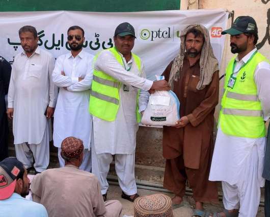 PTCL Group, Akhuwat deliver food packages to flood-affected communities in Balochistan