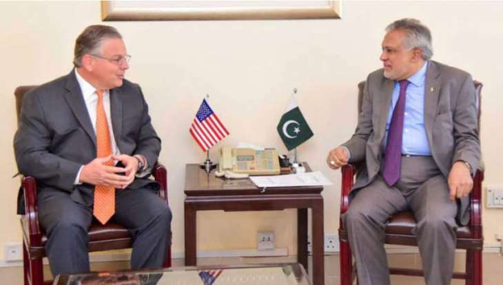 Ambassador Donald vows to enhance bilateral ties between Pakistan, US