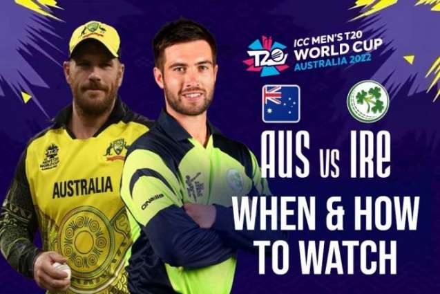T20 World Cup 2022 Match 31 Australia Vs. Ireland