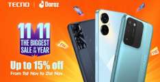 TECNO Collaborates With Daraz for its 11:11 Sale: Featuring amazing discounts