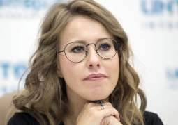 Russian TV Personality Sobchak Apologizes to Rostec CEO in Media Blackmail Case