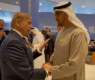 رئیس الوزراء شھباز شریف یبحث مع رئیس دولة الامارات العلاقات الثنائیة بین البلدین