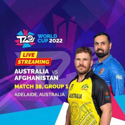T20 World Cup 2022 Match 38 Australia Vs. Afghanistan