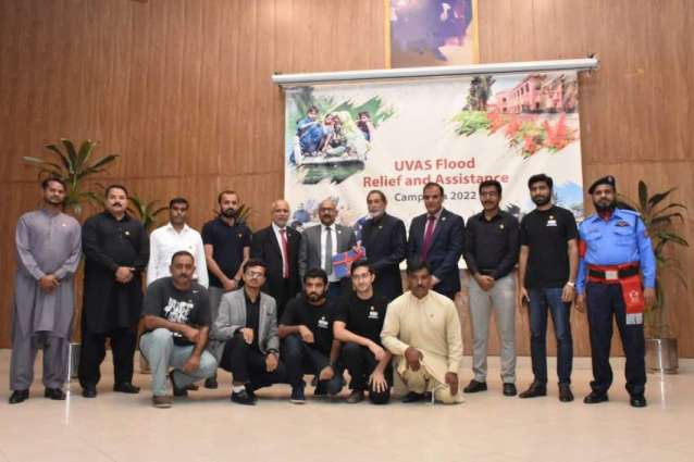 UVAS holds acknowledgement ceremony four flood relief volunteer teams who performed their duties in flood-affected areas